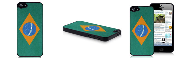 iPhone 5 Hard Cases - Brazil Flag