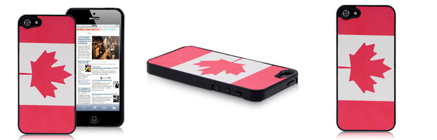 Metal iPhone 5 Case Canada Flag