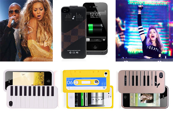 iPhone 4 Music Cases