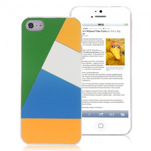 Colorful iPhone 5 metal case