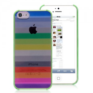 iPhone 5 tricolor case