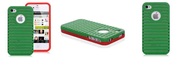 Hard iPhone 4/4S Cases - Green Back Cover