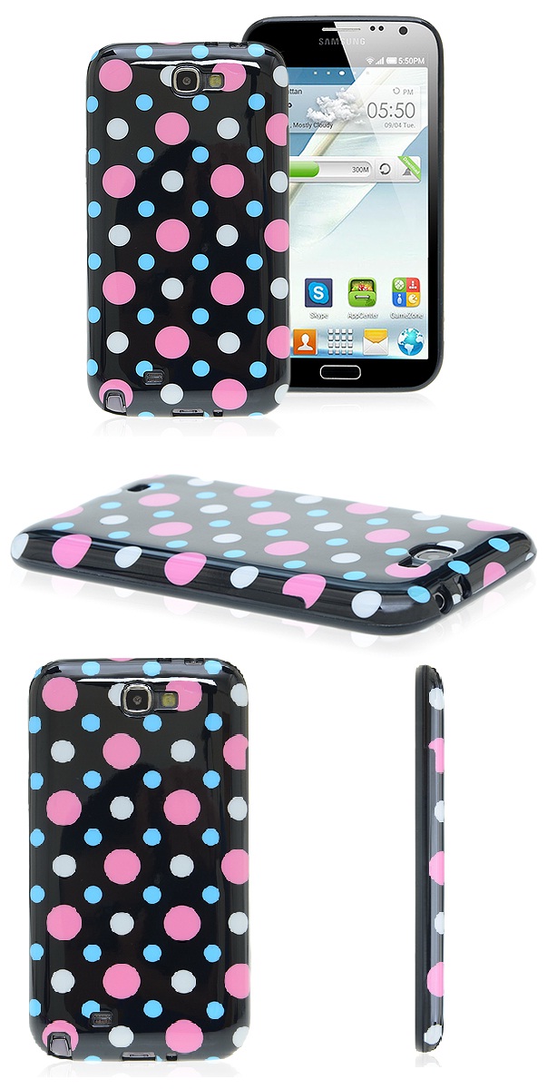 Colorful Dots Galaxy Note II Case