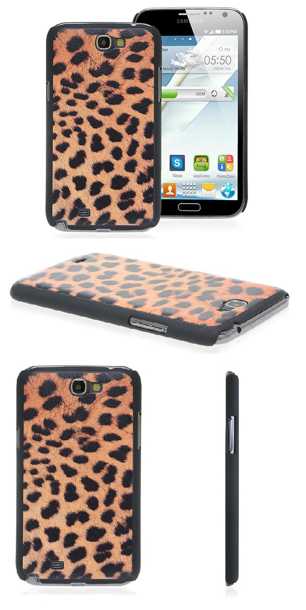 leopard pattern case for galaxy note ii