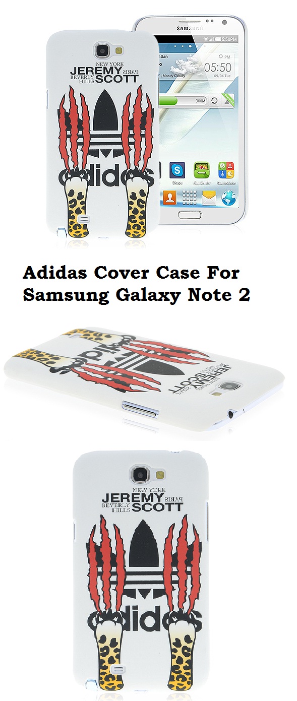 Famous Brand Logo Adidas Case for Galaxy Note 2