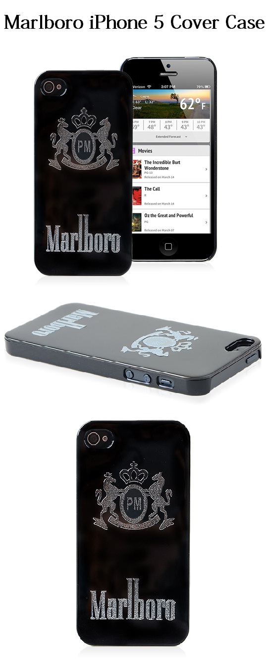 marlboro cover case for apple iphone 5 case