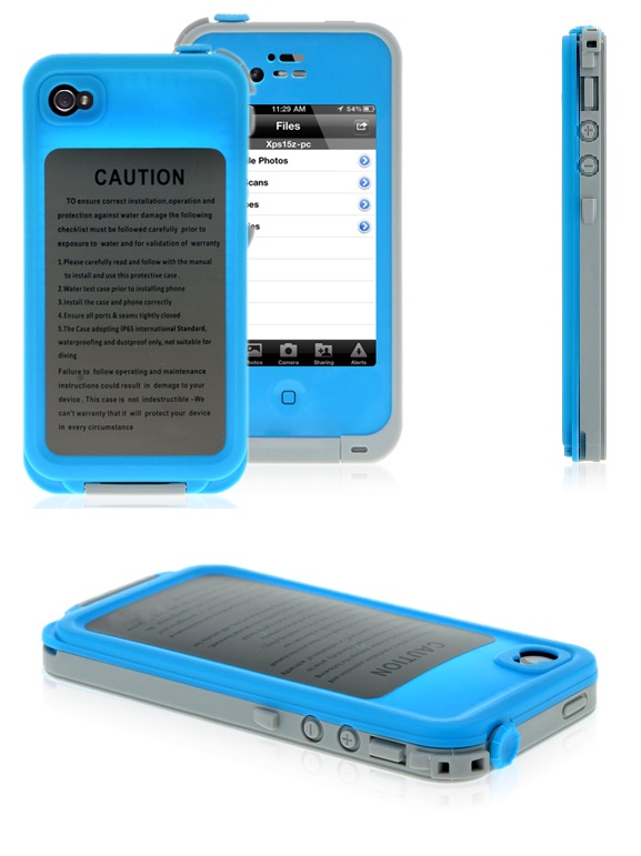 Waterproof Case for iPhone 4