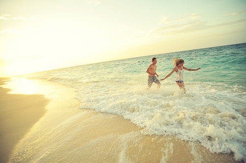 summer fun on the beach