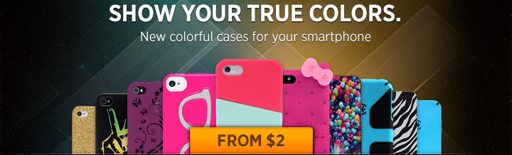 colorful smartphone cases