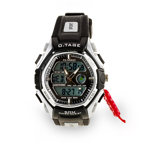 OTAGE Sports Waterproof Dual Time Display Wrist Watch