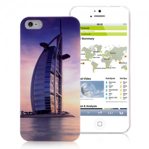 Hard iPhone 5 boat case