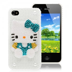 Cartoon Rhinestones iPhone 4/4S case