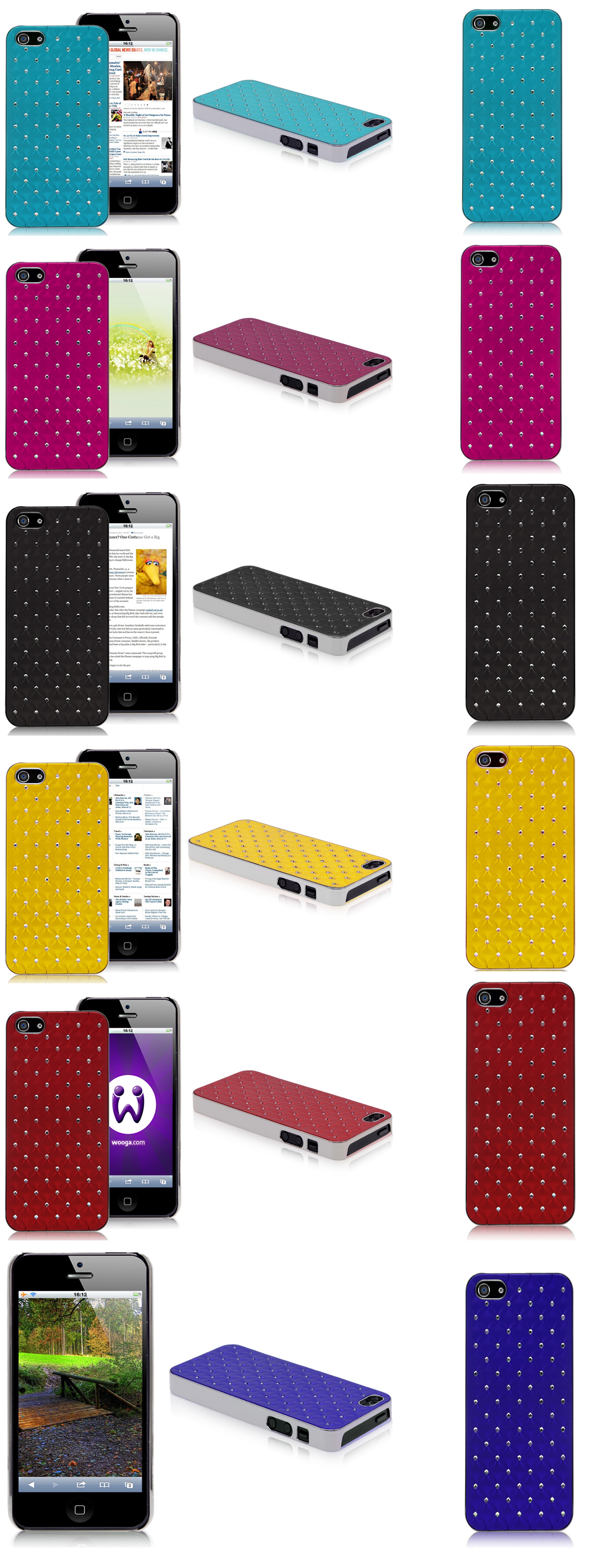 Metal iPhone 5 Cases - Colorful covers for iPhone 5