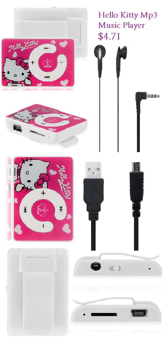 hello kitty mp3 player