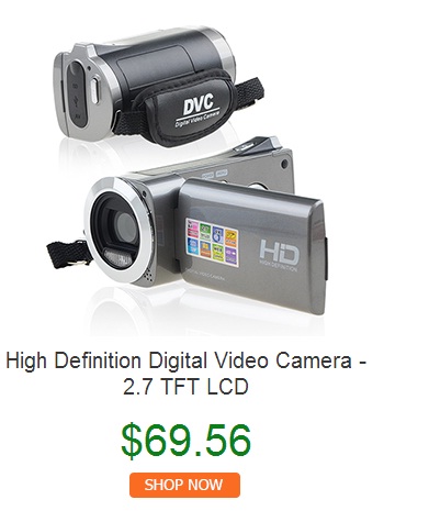 High definition digital video camera 