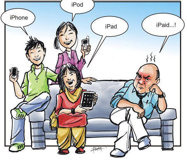 Apple Funny Pic iPad, iPhone, iPod
