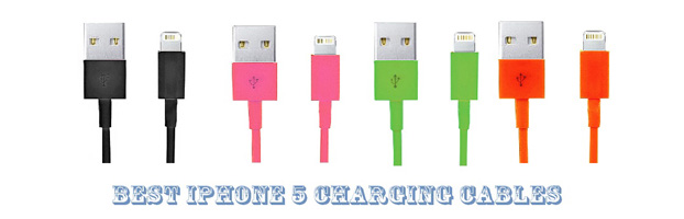 iPhone 5 charging cables
