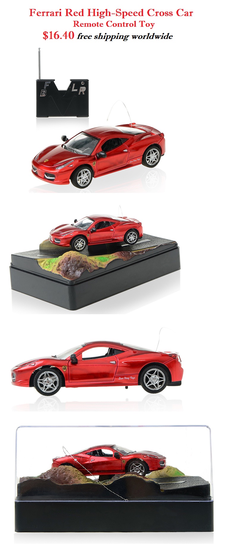 red high speed car remote control