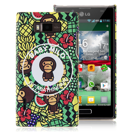 Monkey Hard Back Cover for LG Optimus L7