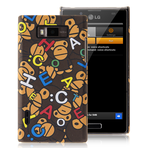 Monkey Hard Back Cover for LG Optimus L7